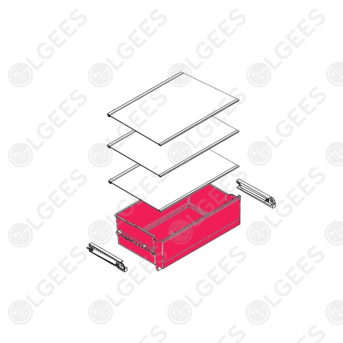 Cajon refrigerador AJP75234603