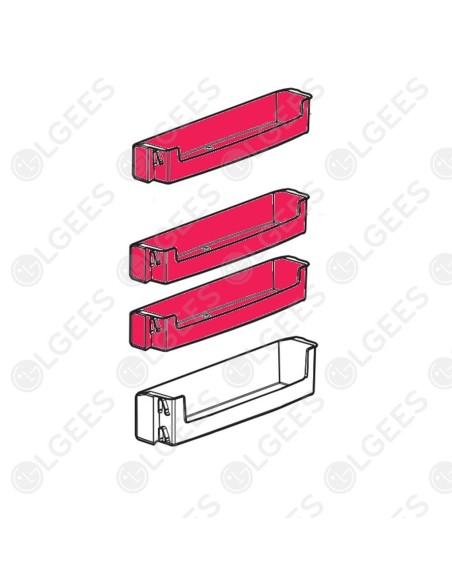 Botellero Intermedio y Superior MAN61848506 I Frigoríficos | Accesorios LG