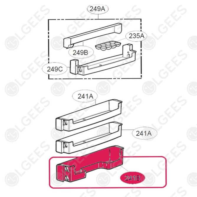 Botellero inferior MAN62428308