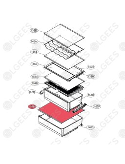 Aro Interior Cuba 4861EN3002A I Lavadoras y Secadoras I Accesorios LG 2