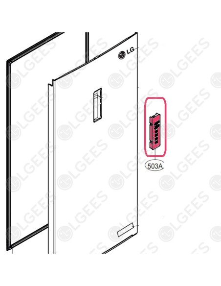 Display frigorifico LG ACQ90419221