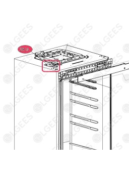 Bisagra superior derecha AEH74276201 2