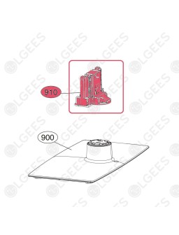 Cuello Peana ABA72947007 I Televisores I Accesorios LG