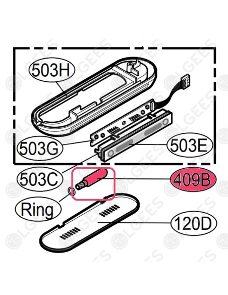 Bombilla 6912JB2007A I Frigoríficos I Accesorios LG