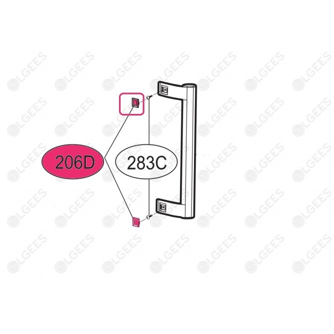 Embellecedor tirador MBL65977901