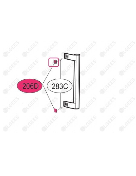 Embellecedor tirador MBL65977901