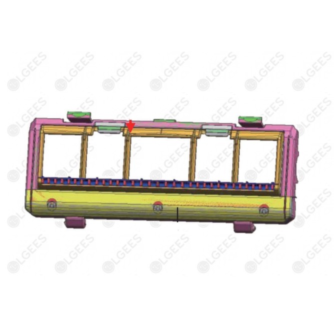 Protector cepillo central AAN74050401 I Aspiradoras I LG