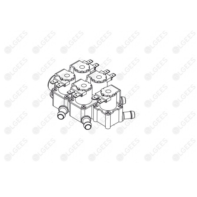Electrovalvula 5221ER1002F I Lavadoras y Seacadoras I Accesorios LG