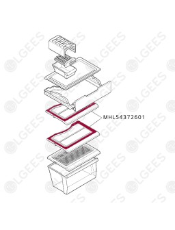 Bandeja plegable MHL54372601