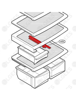 Guía para Cajones 4974JA2040A I Frigoríficos I Accesorios LG