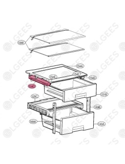 Guía izquierda MEA61974401