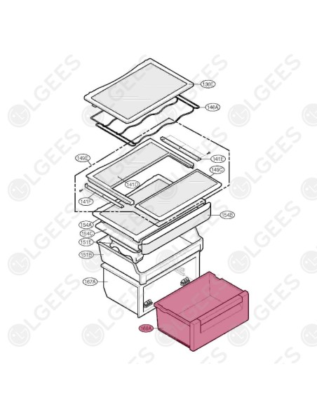 Botellero inferior MAN62449301
