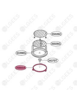 Soporte para plato 4370W1A006D